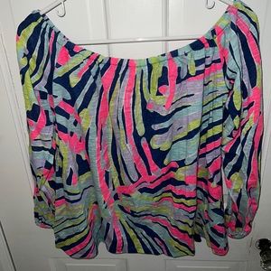 Small off the Shoulder Lilly Pulitzer top